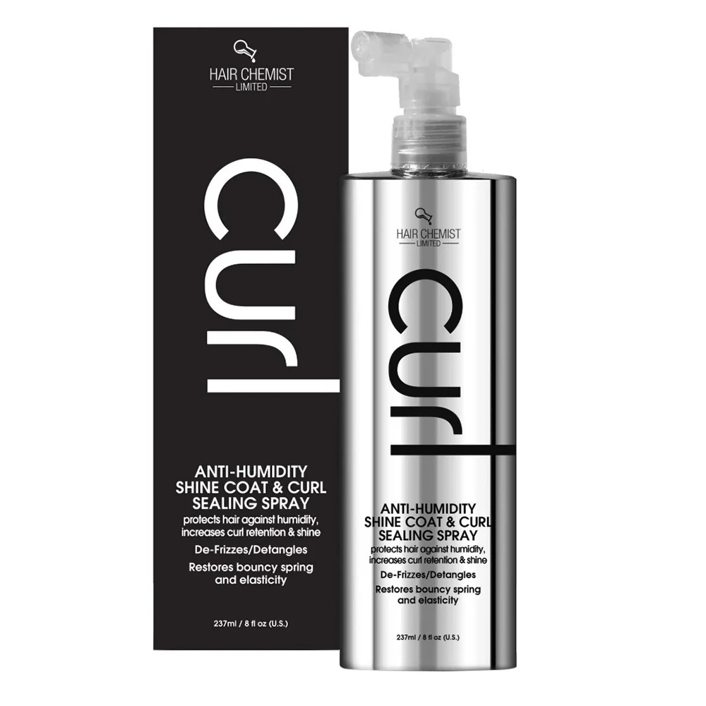 Top-Quality Hair Chemist Curl Anti Humidity Shine Coat and Curl Sealing Hair Spray 8Oz 237ml Selected
