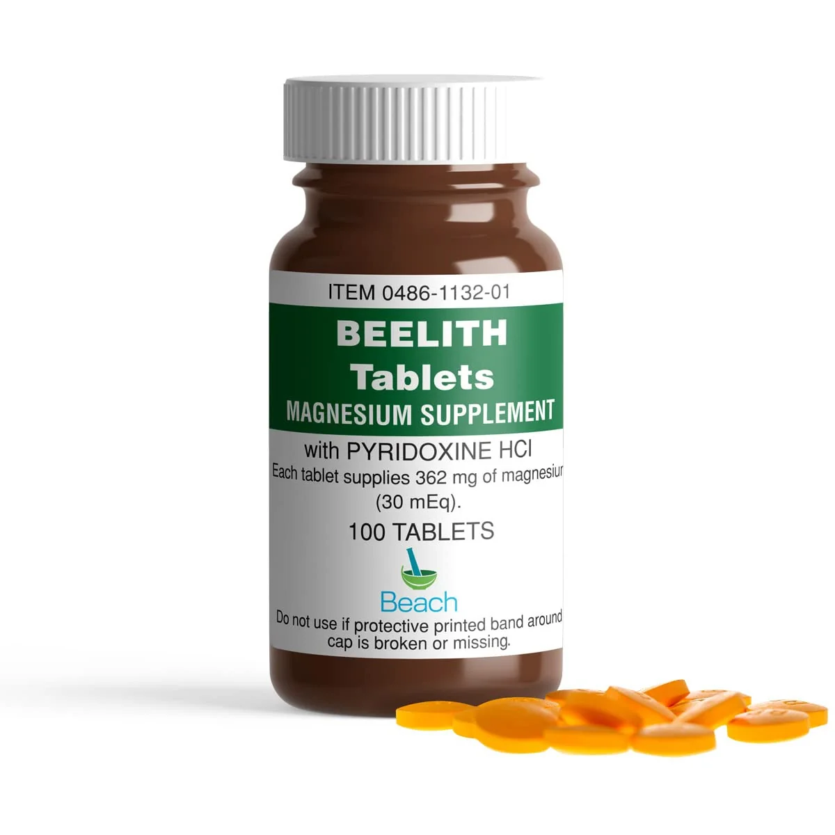 Excellent Beelith Tablets Magnesium Supplement With And Pyridoxine Hcl 100 Each Exclusive