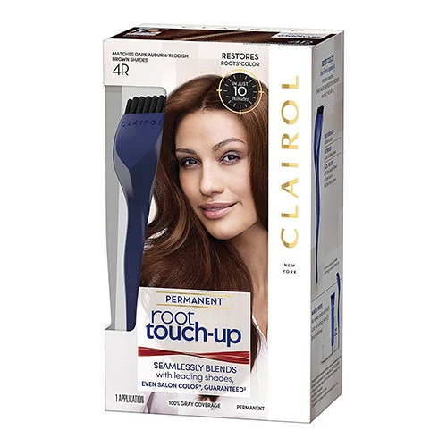 Trusted Clairol Nice N Easy Root Touch Up Permanent Hair Color 4R Dark Auburn Reddish Brown 1 Ea Powerful