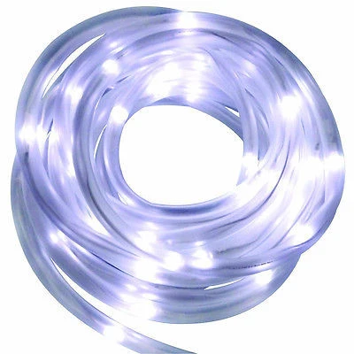 Minimalist Solar LED Rope Light Strip Refined