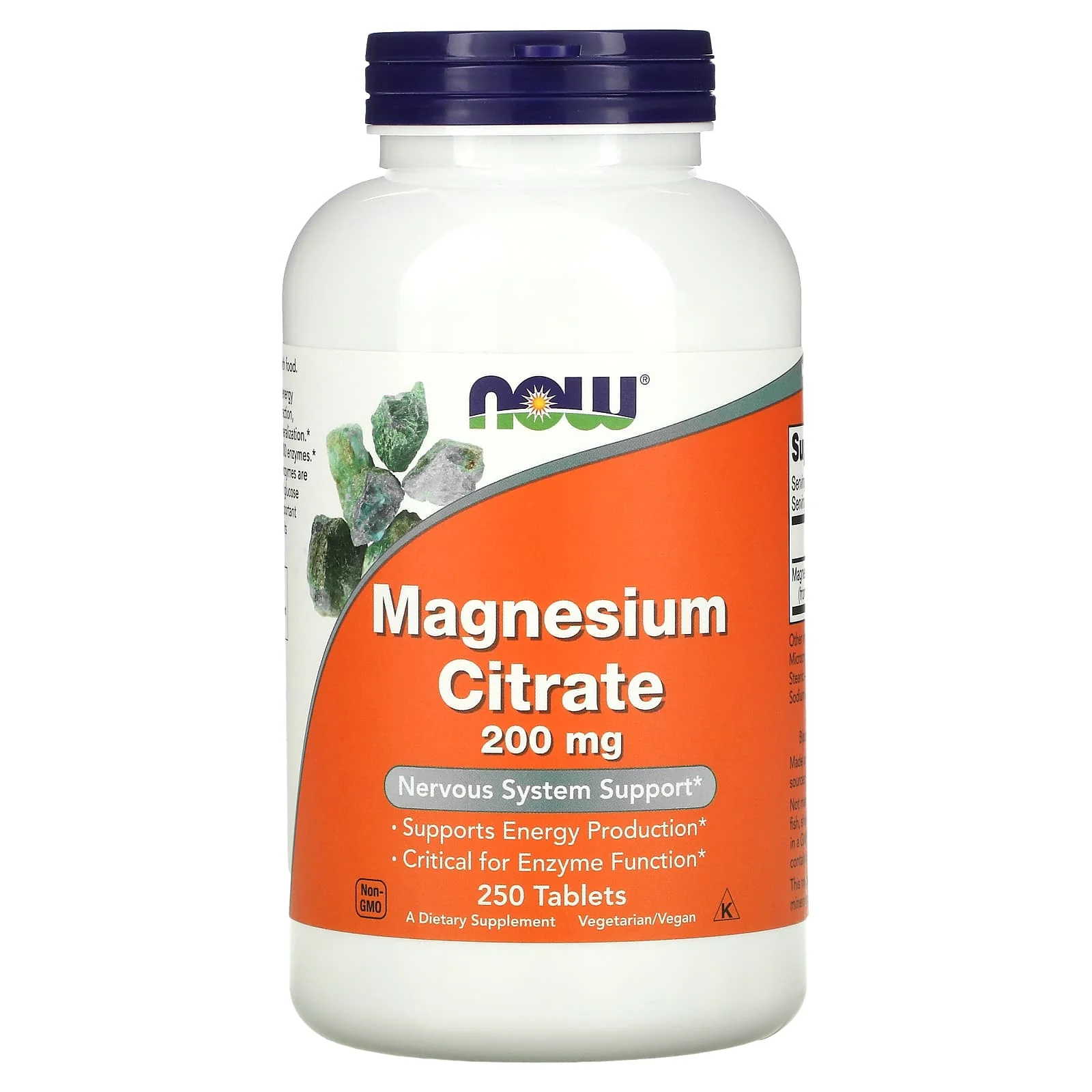 First-Class Now Foods Magnesium Citrate 200 mg Tablets 250 Ea Sophisticated