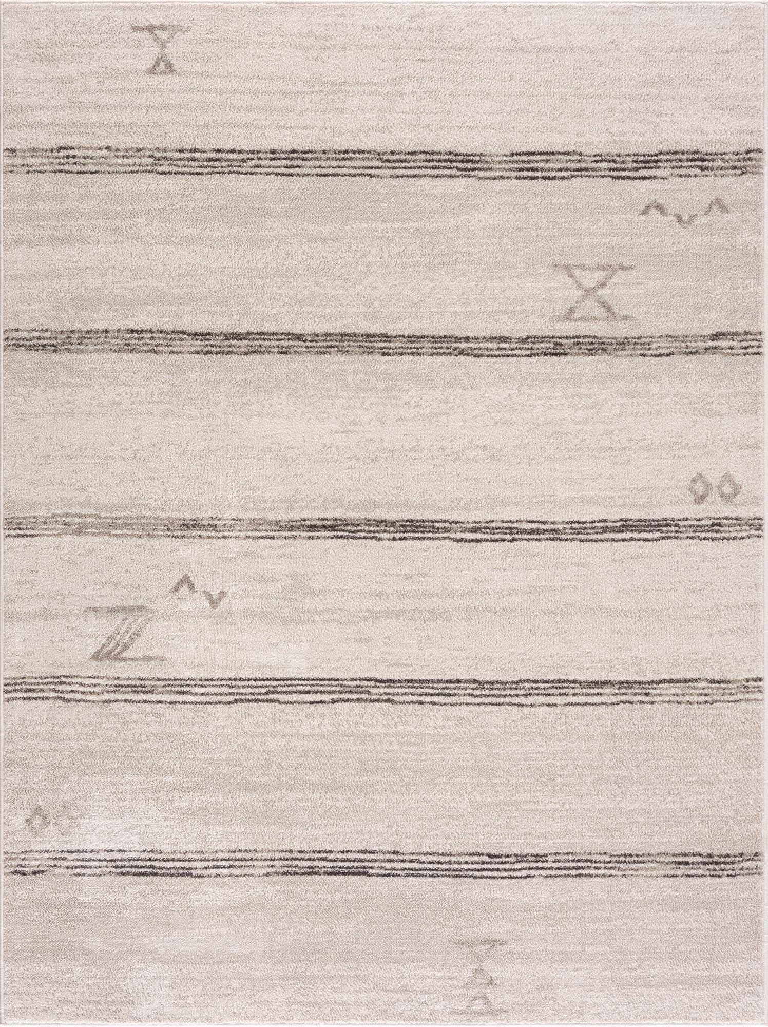Responsible Deja Cream Charcoal Area Rug - Quality