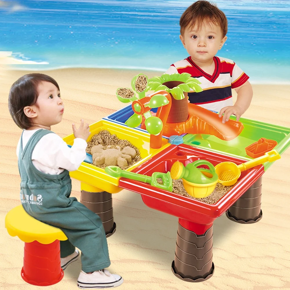 Convenient Water And Sand Play Table For Kids Modern