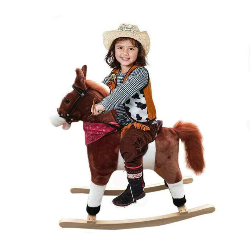 High-Quality Premium Kids Wooden Rocking Toy Horse Exclusive