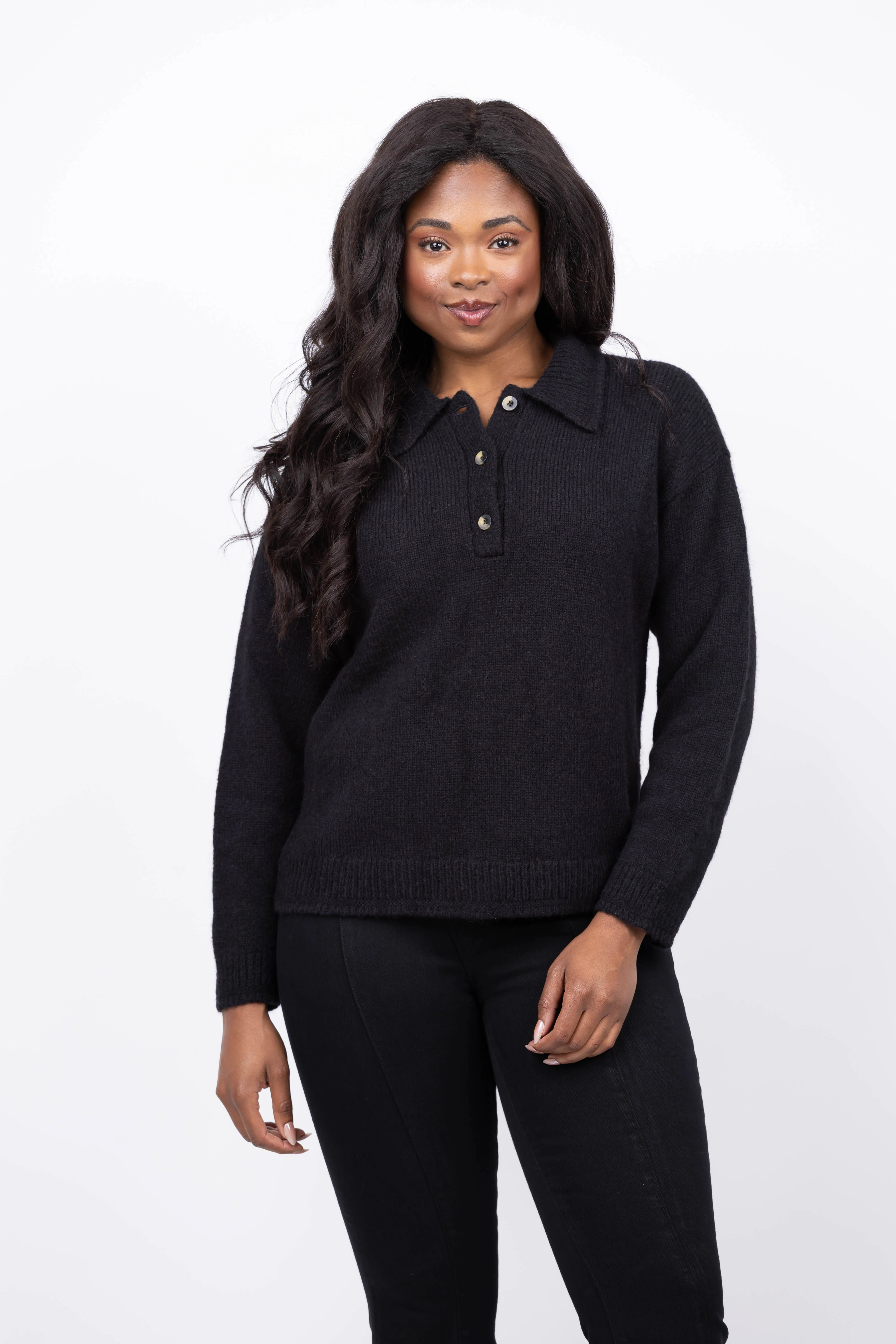 Authentic XiRENA Ethan Sweater in Black Convenient
