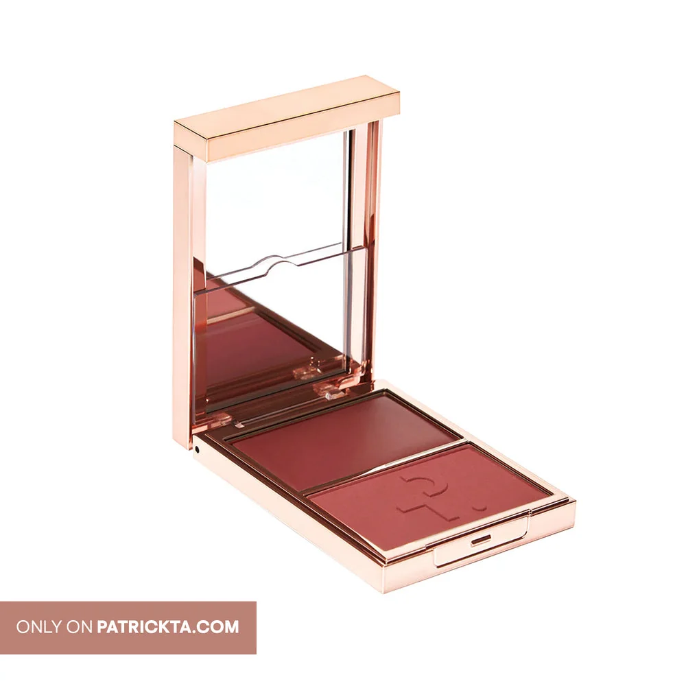 Comfortable PATRICK TA MAJOR HEADLINES - DOUBLE-TAKE CREME POWDER BLUSH DUO OH SHE'S DIFFERENT Optimized