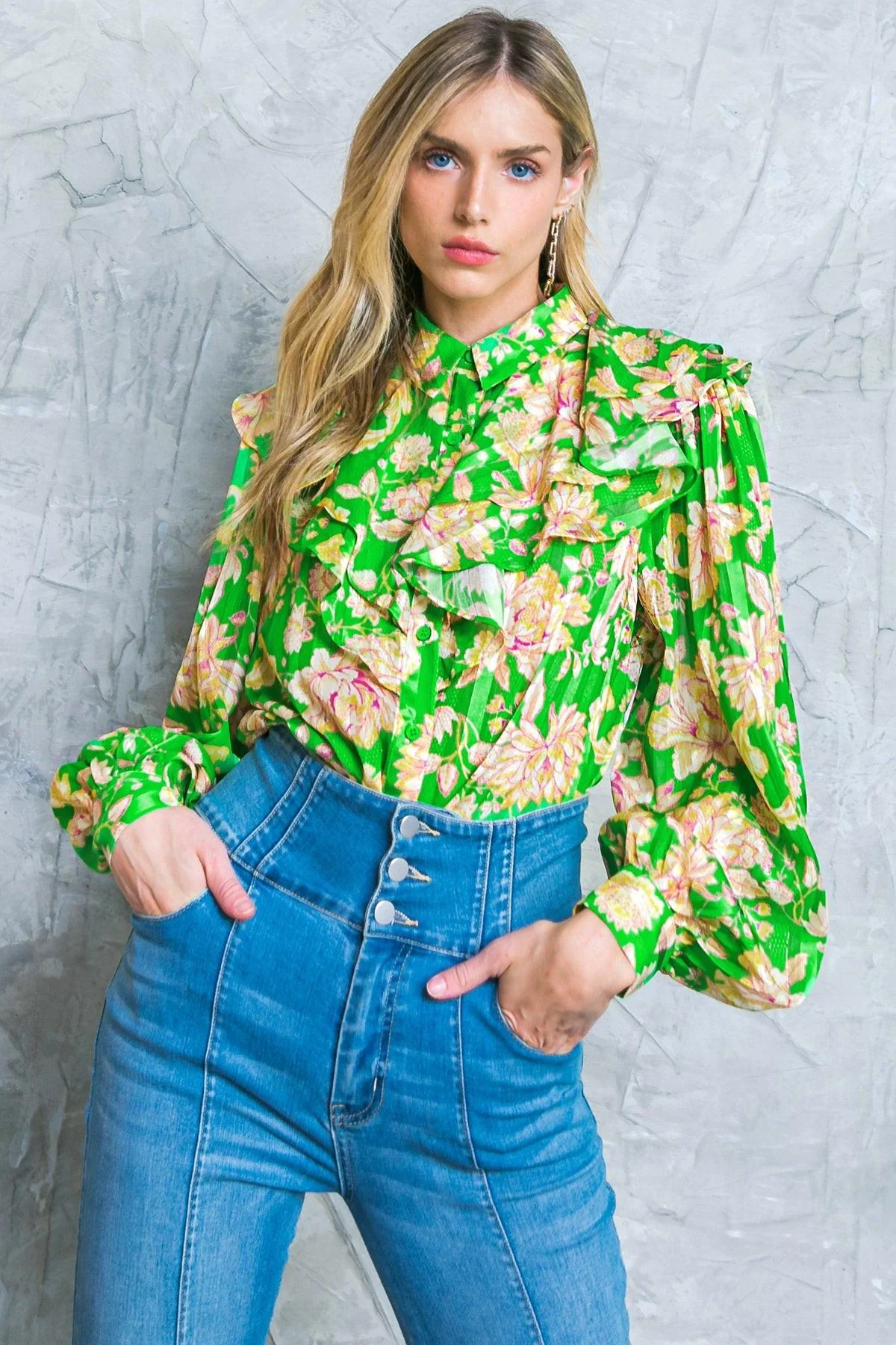 User-Friendly Stuck on an Island Woven Top Reusable