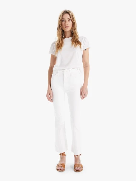 Advanced MOTHER Denim The Hustler Ankle Fray in Fairest of Them All Versatile