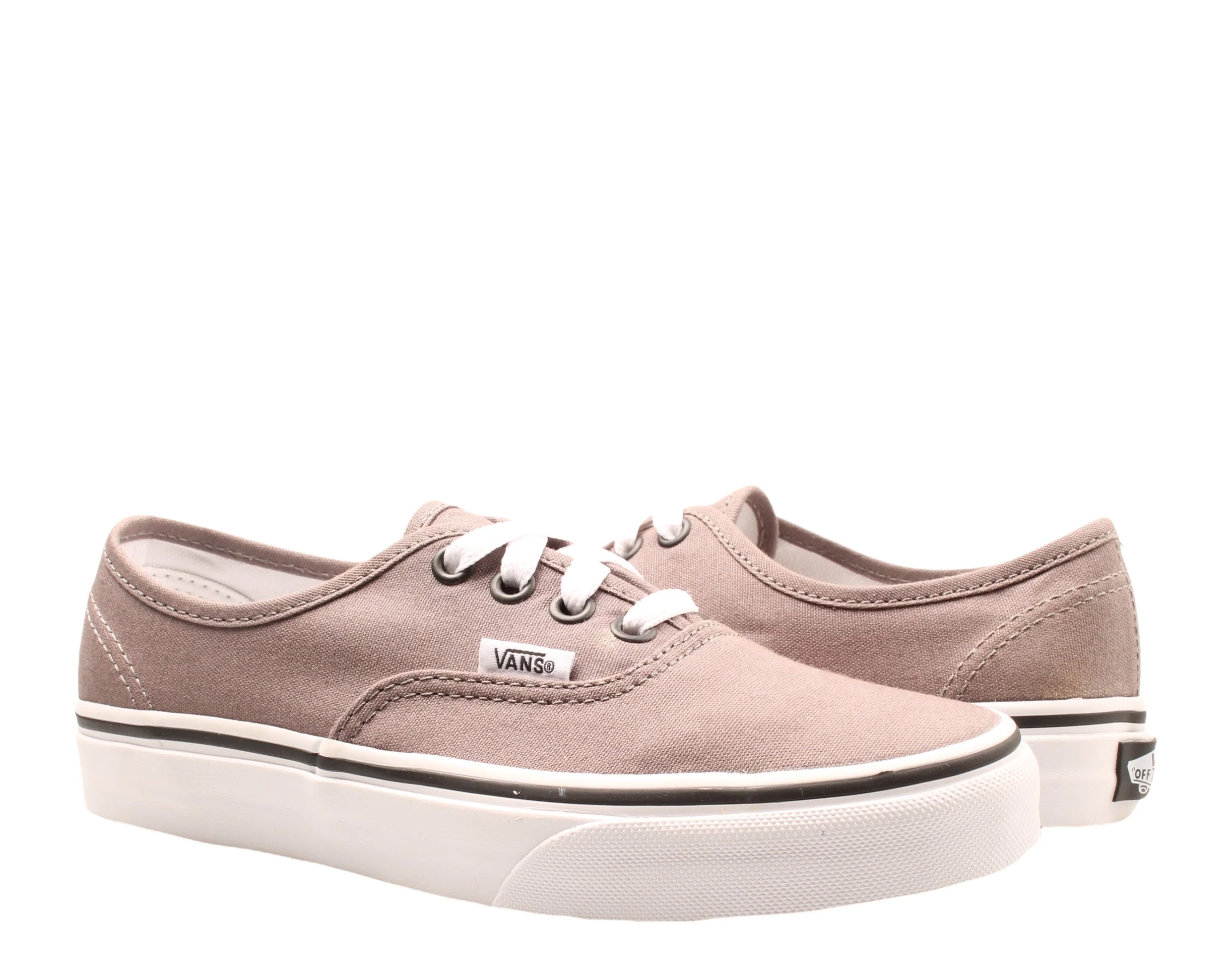 Vans Classic Sneakers — Grey Pewter Black Low-Top Carefully Designed