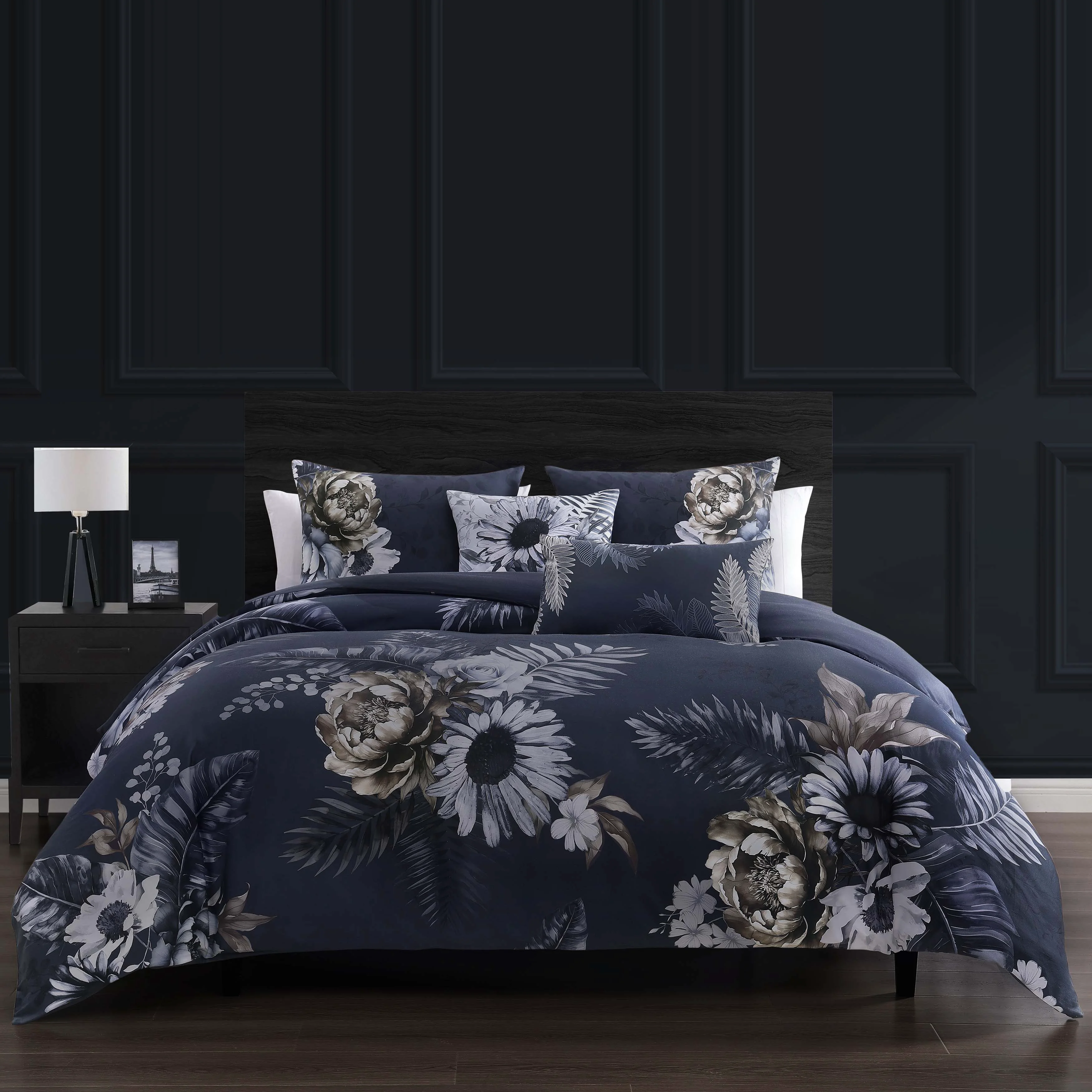 Excellent Bebejan Forget Me Not 5 Piece Reversible Comforter Set Premium