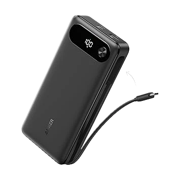 Outstanding Anker Power Bank 20K 87W Built-In USB-C Cable Optimized