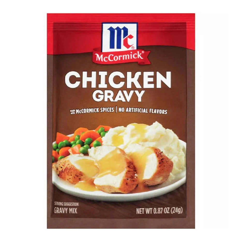 Crafted McCormick Chicken Gravy Mix 0.87 Oz Lightweight