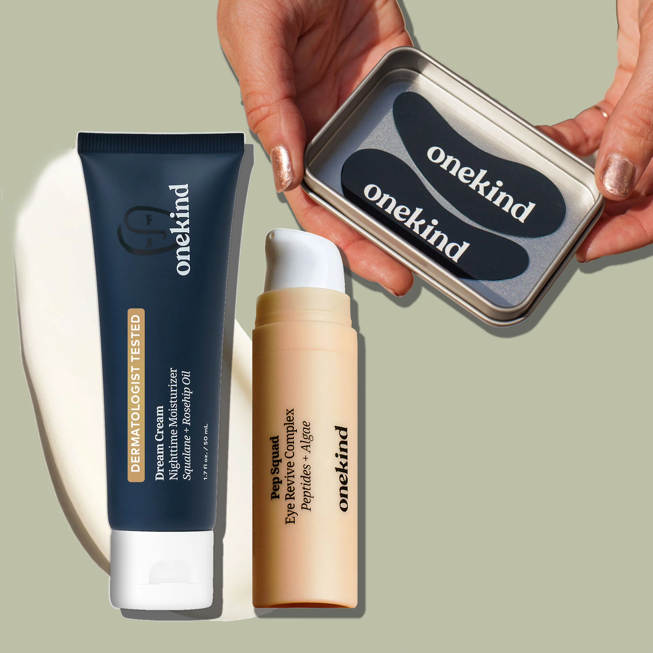 Comfortable Do you test on animals Are Onekind products pregnancy-safe In what order should I use the products Where are Onekind products made Are Onekind products gluten- Professional