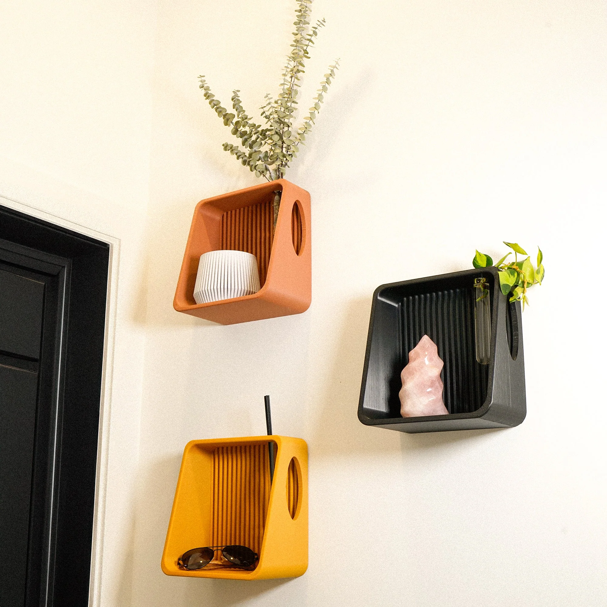 Carefully Designed Modern Floating Wall Shelf Propagation or Reed Diffuser Dependable