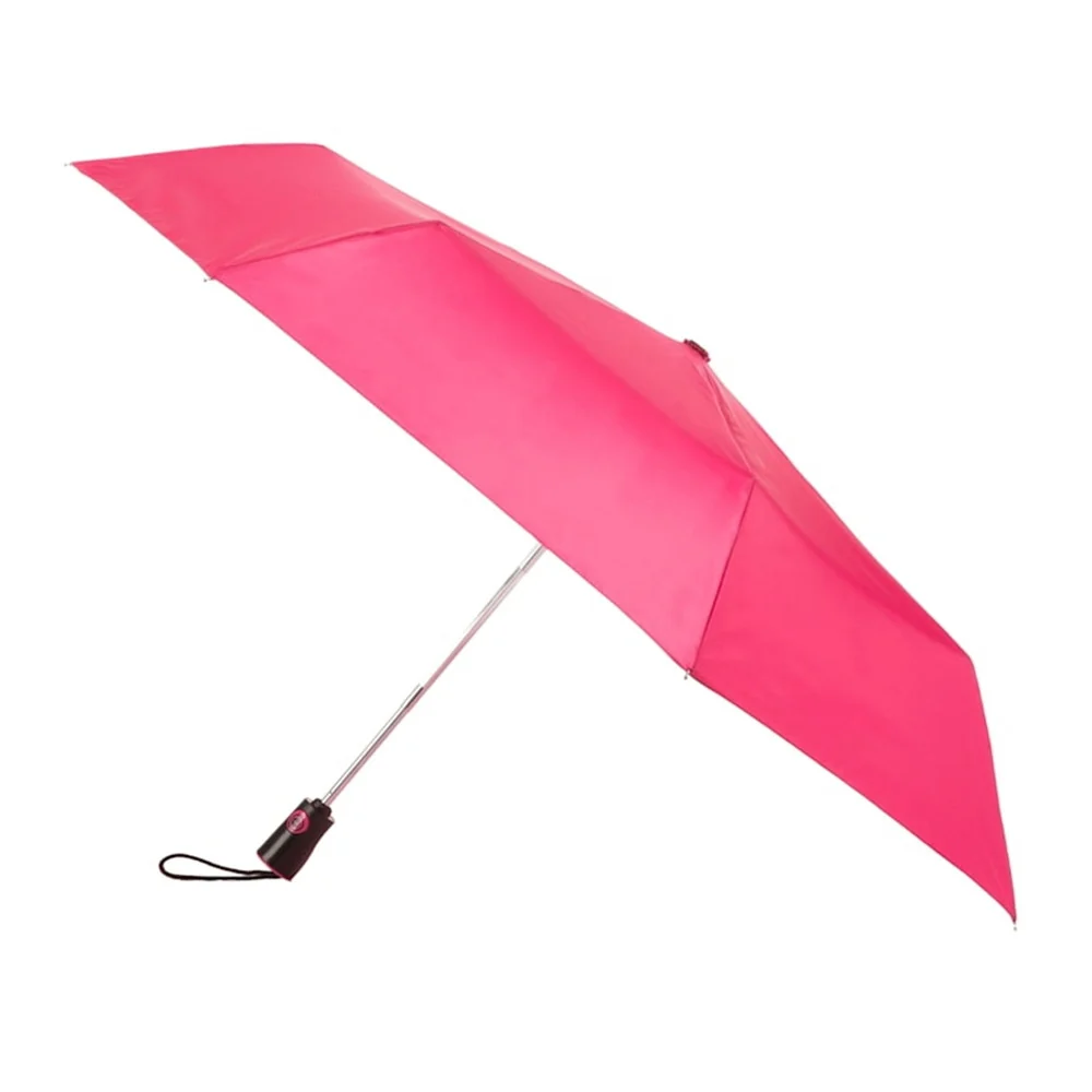 Green Raines By Totes Wet Umbrella 11 inch Auto Open Or Close Assorted Colors 1 Ea Clean