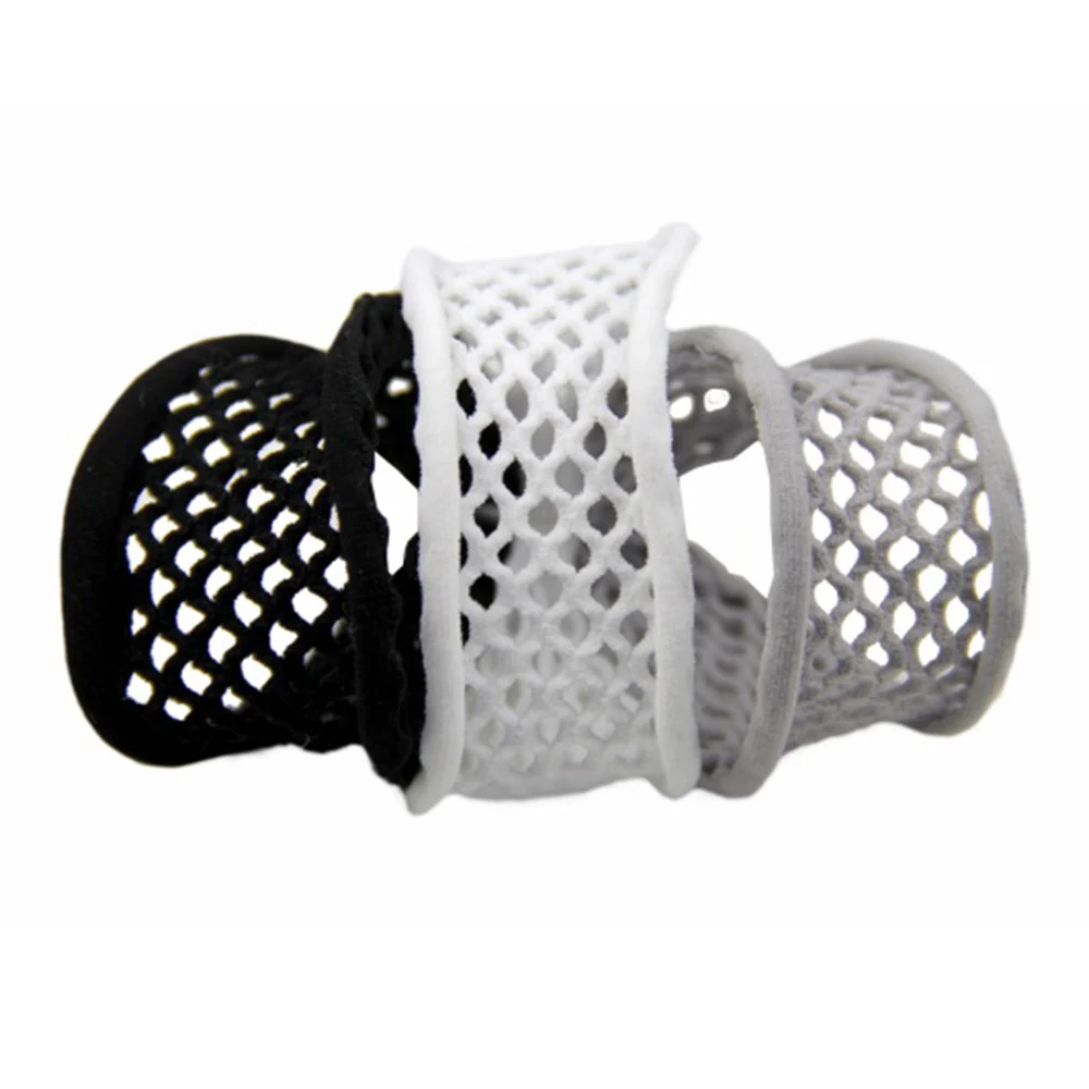 Easy-to-Use Di Prima Paris Mesh Hair Elastic White Black and Grey 3 Ea Advanced