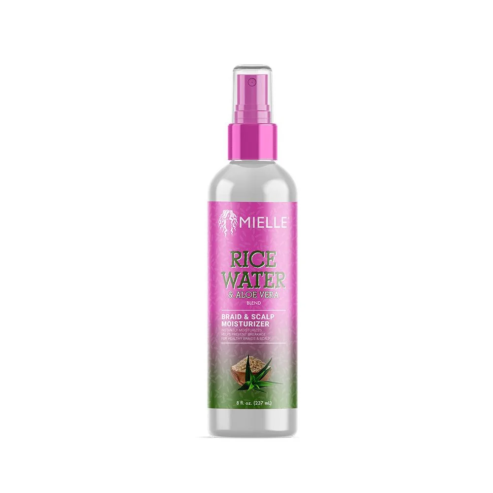 Long-Lasting Mielle Rice Water Aloe Vera Braid Scalp Moistrizer Contemporary