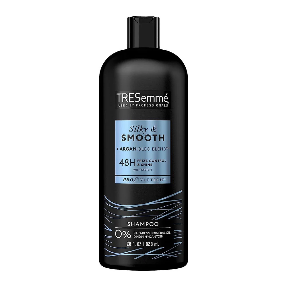 Advanced TRESemme Silky and Smooth Shampoo for Frizzy Hair 28 Oz Minimalist