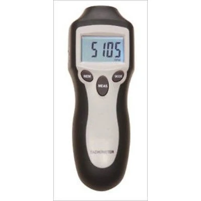 Safe Electronic Laser Lazer Tach Tachometer Tool Rpm Measuring Tool Revolution Pure