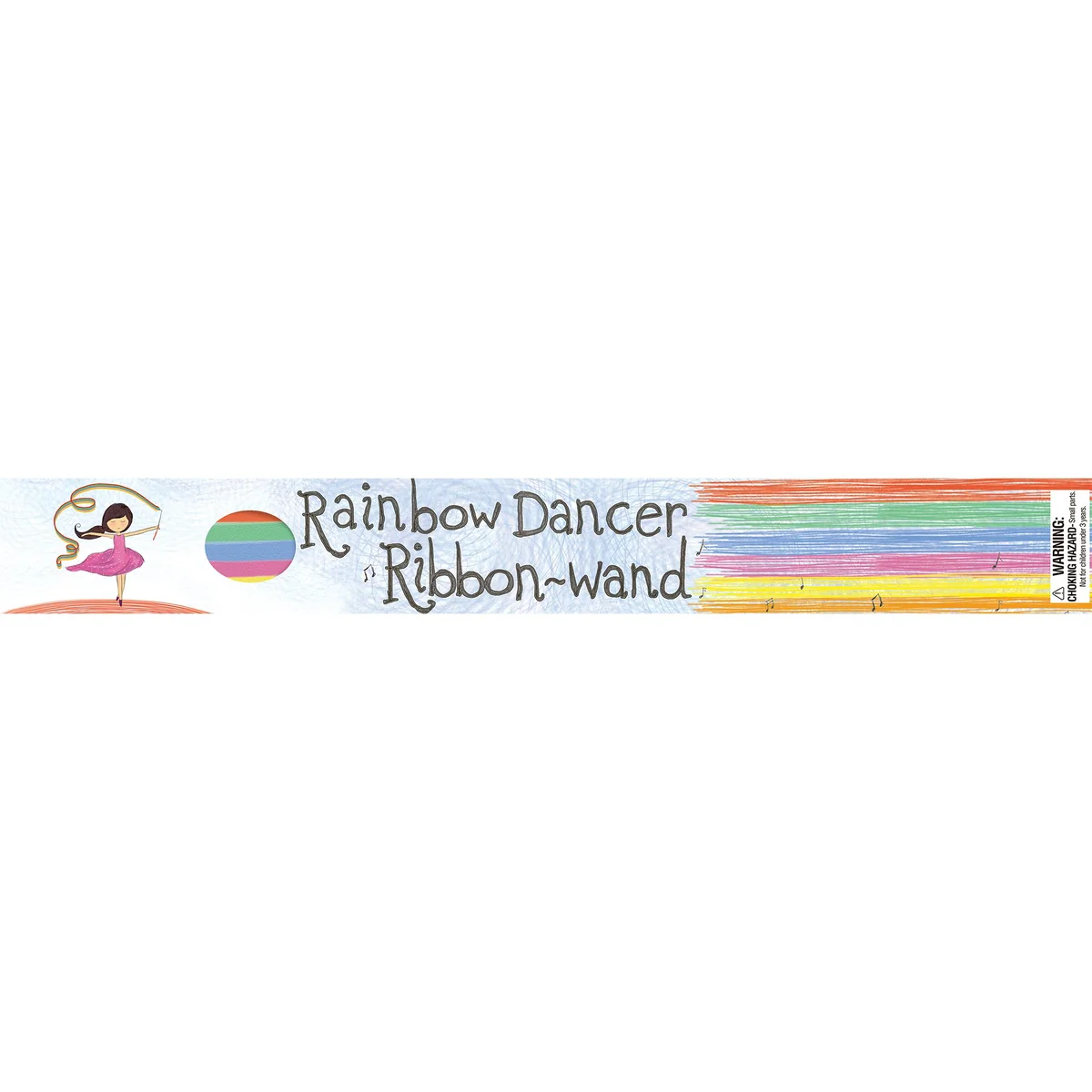 Original Rainbow Dancer Ribbon Wand Traditional