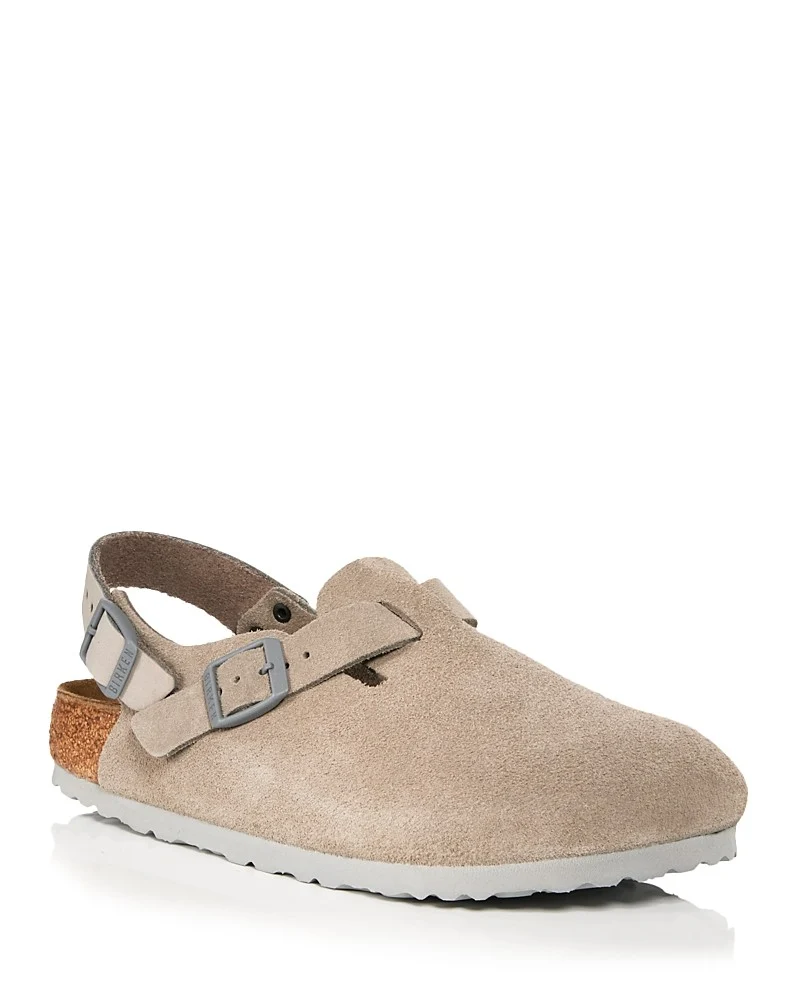 World-Class Birkenstock Unisex Tokio Suede Suede Leather Stone Coin Fine
