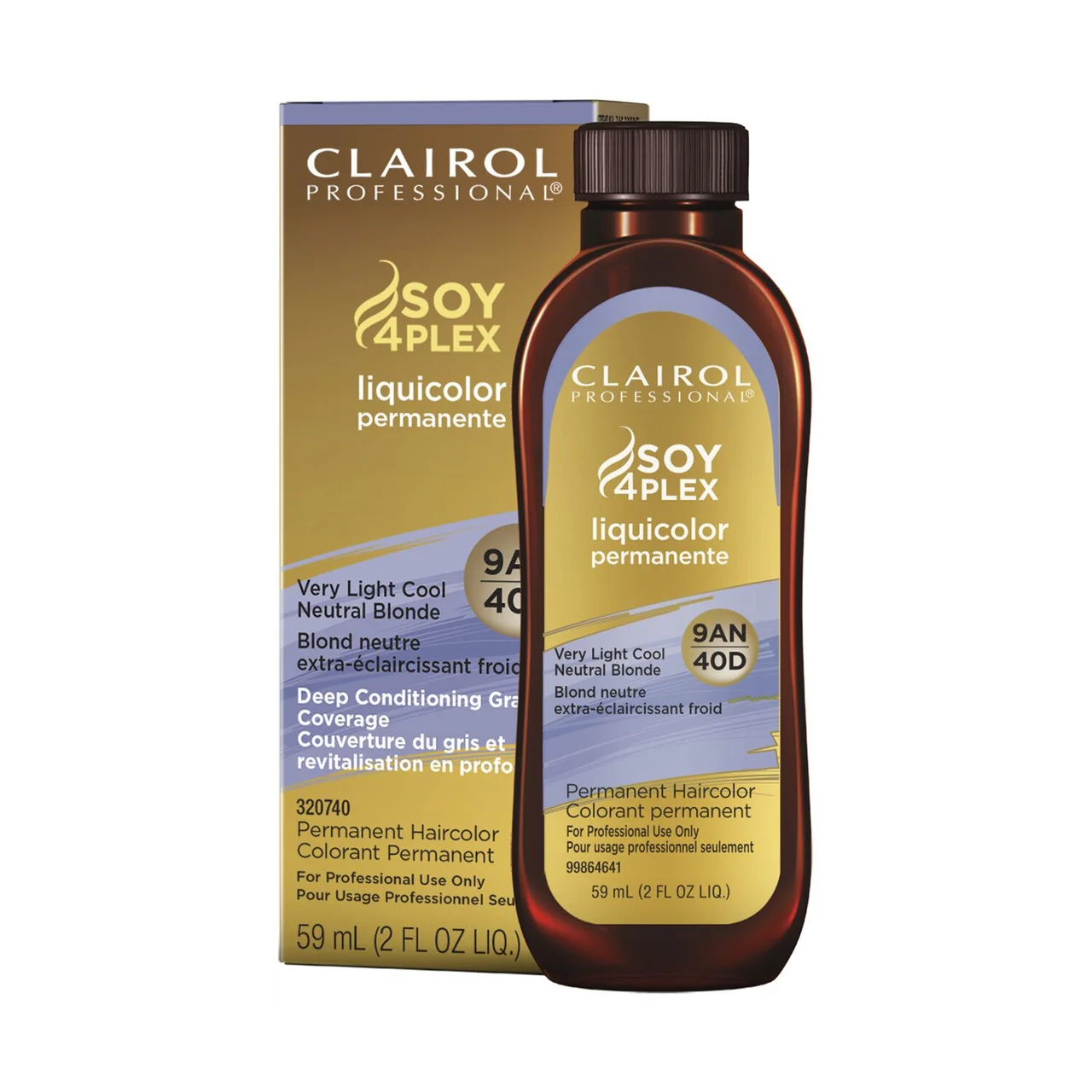 Environmentally Friendly Clairol Professional Liquicolor Perm 9A-N 40D Very Light Cool Neutral Blonde 2 Oz Elegant