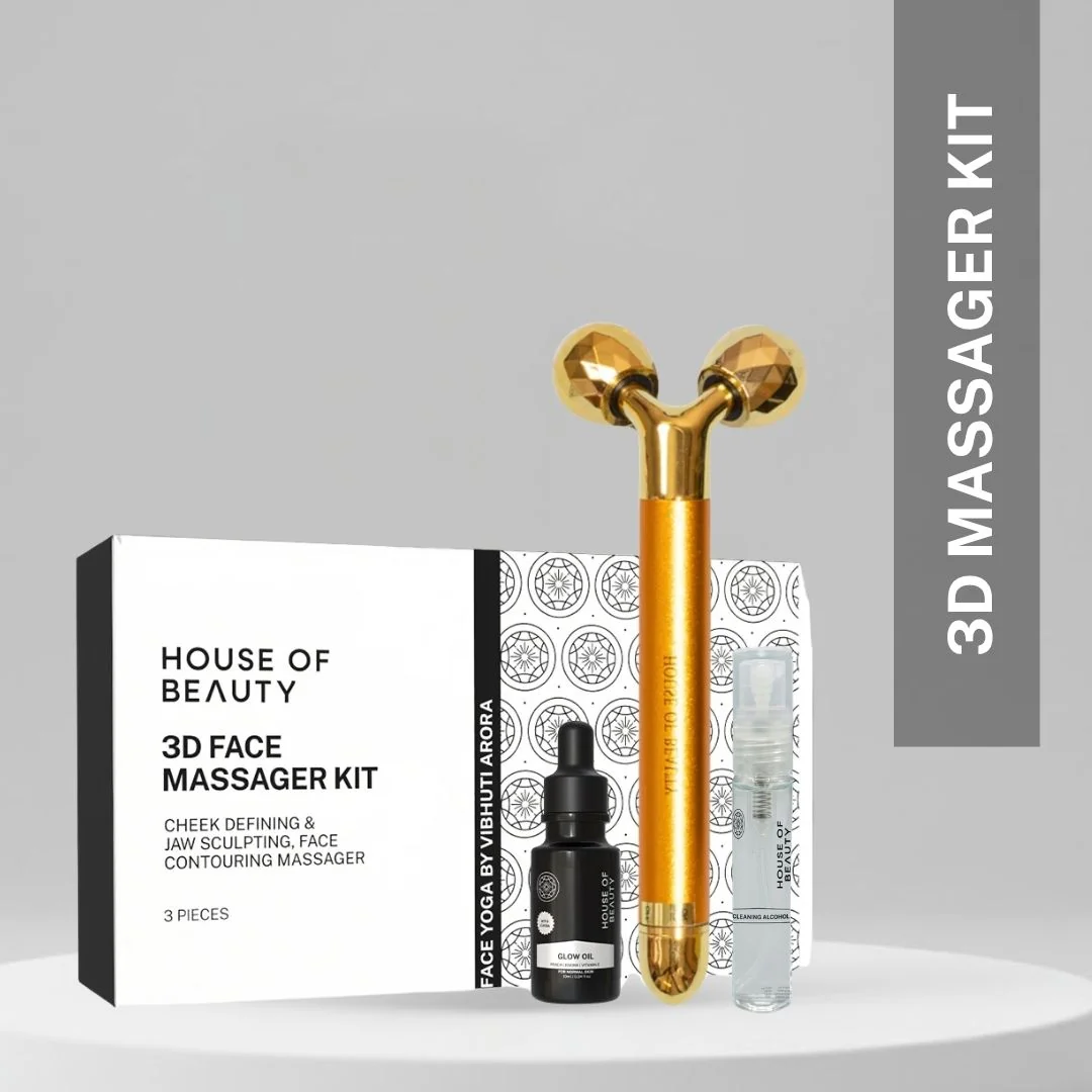 World-Class House of Beauty 3D Face Massager Kit Premium Material