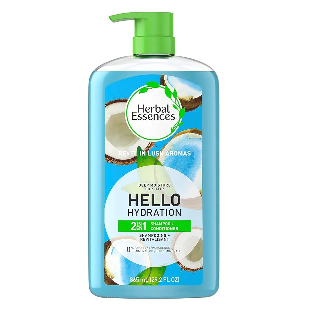 Classic Herbal Essences Hello Hydration 2 in 1 Shampoo and Conditioner Moisturizing Hair Care 29.2Oz 865ml High-End