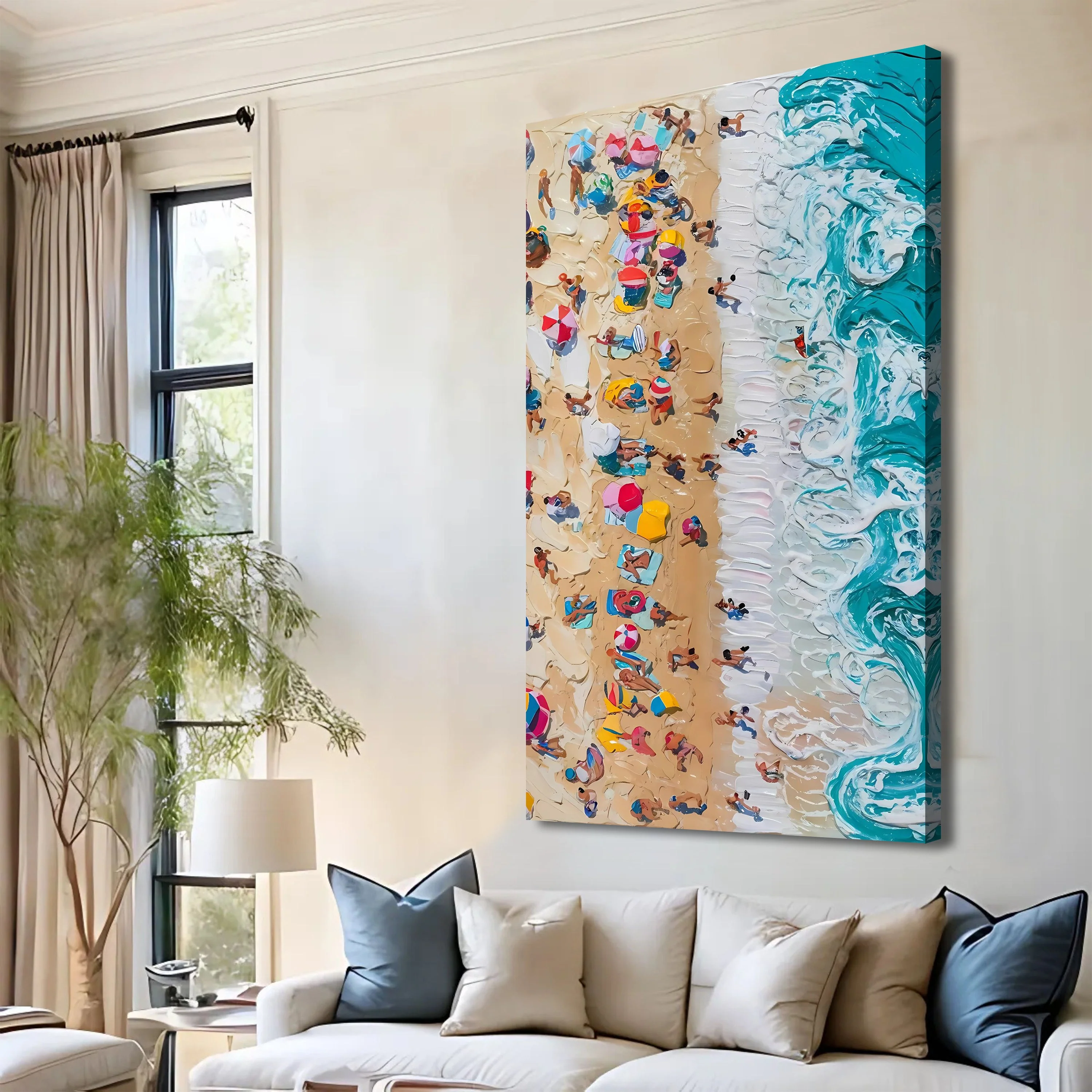 Environmentally Friendly Beach Days Wall Art VII Healthy