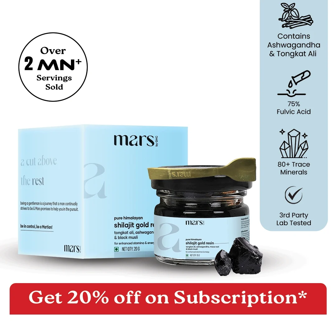 User-Friendly Mars Pure Himalayan Shilajit Gold Resin - A Natural Testosterone Support Elite