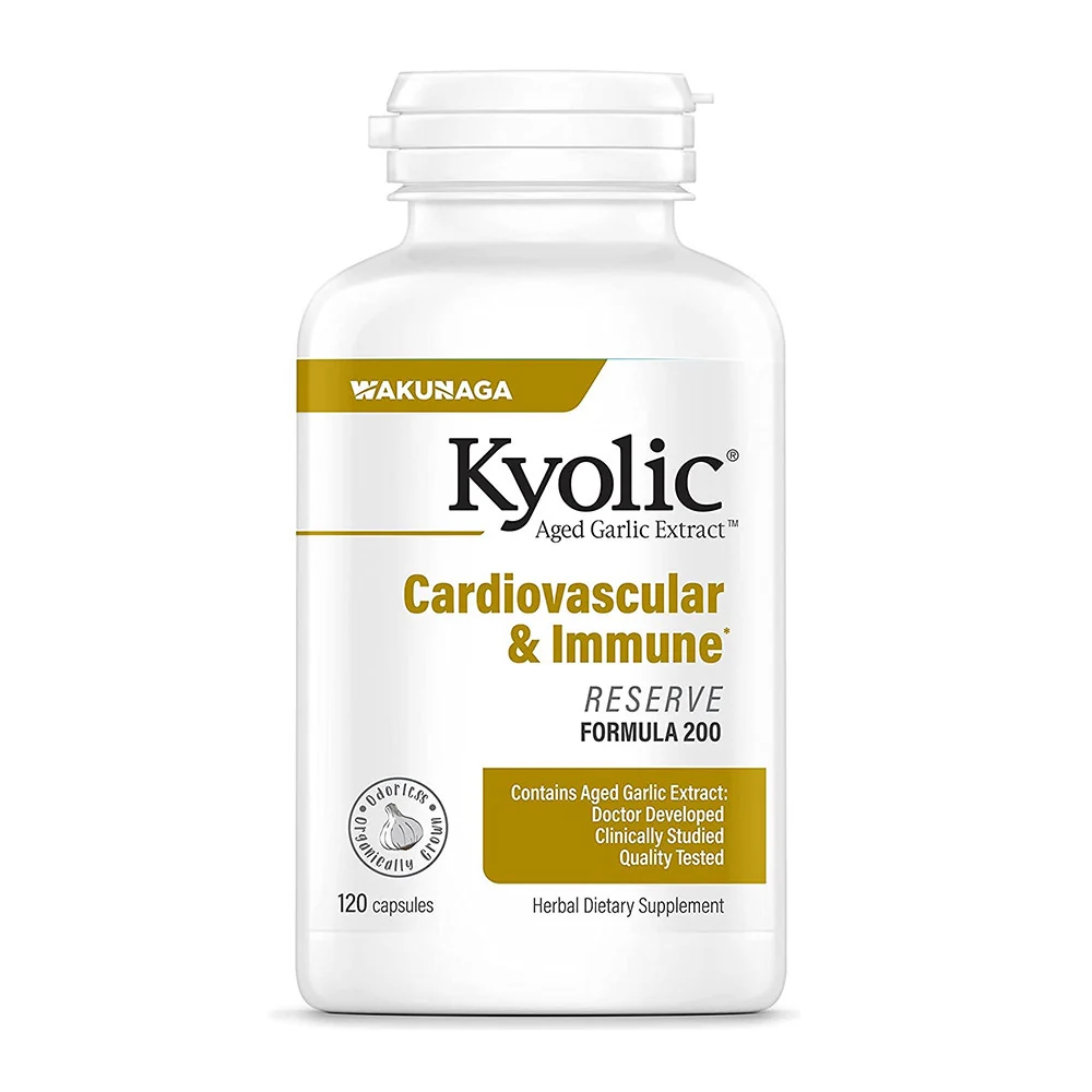 Green Kyolic Aged Garlic Extract Extra Strength Reserve Capsules - 120 Ea Artisan