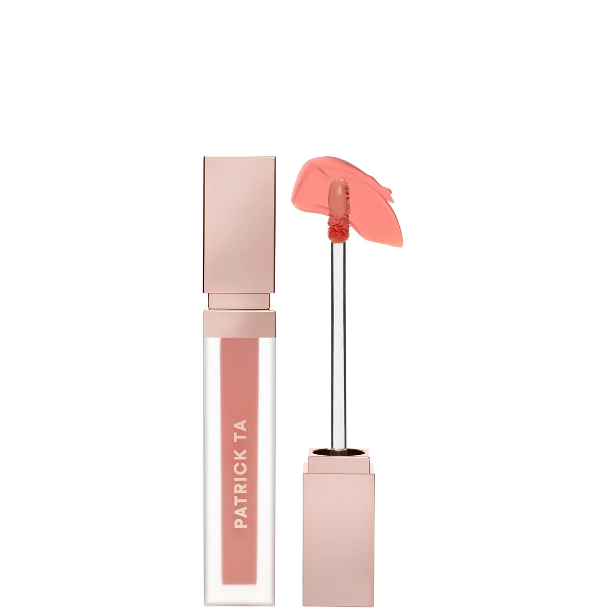 Detailed PATRICK TA Liquid Transition Brightening Blush did you notice Expertly Made