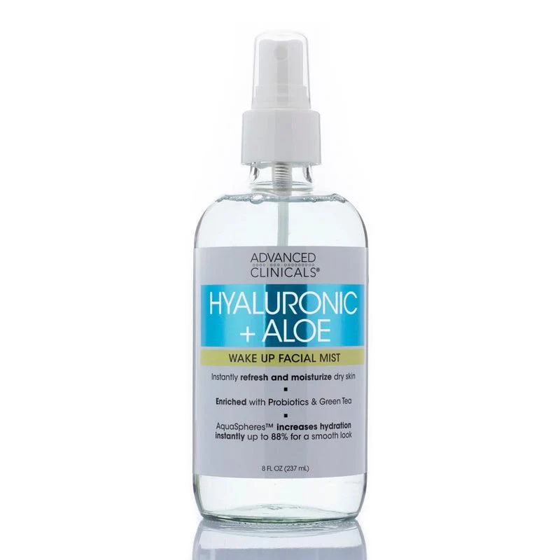 Certified Advanced Clinicals Hyaluronic Aloe Facial Mist Selected