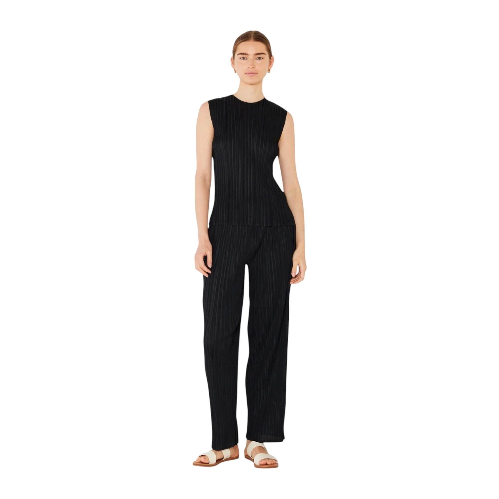 Advanced Marina West P01BS Pleated Classic Straight Pants Exclusive