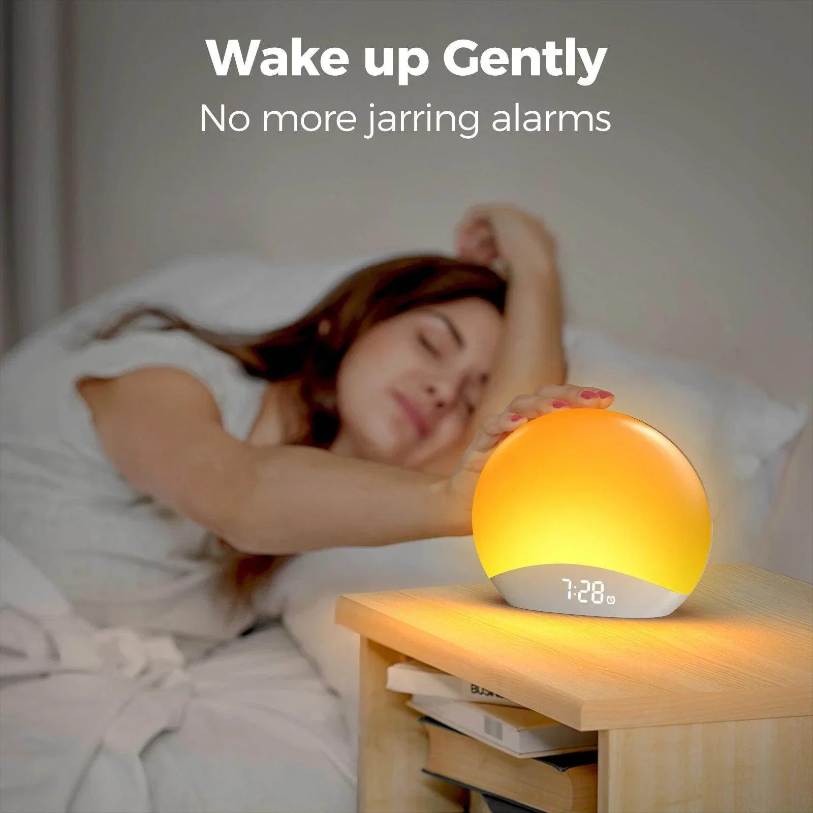 Solid Sunrise Alarm Clock Premium Material