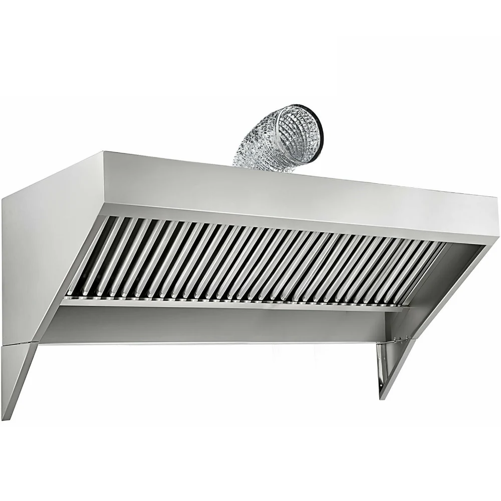 Exceptional Heavy Duty Commercial Kitchen Range Hood Exhaust Vent Certified