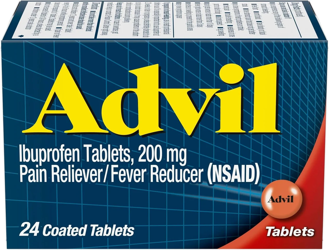 Fine Advil Advanced Medicine For Pain And Fever Reducer Ibuprofen 200 Mg Tablets - 24 Ea Natural