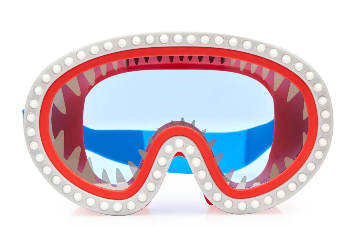 Organic Swim Mask Shark Attack Chewy Red Reliable