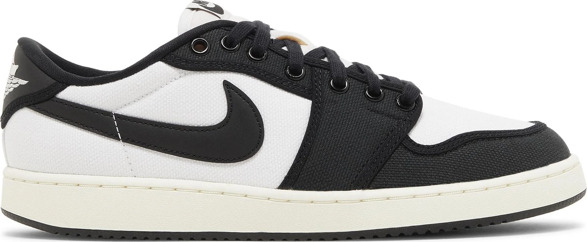 Trendy Air Jordan Men's Retro 1 Ajko Low 'Black White' Sneakers Fine Crafted