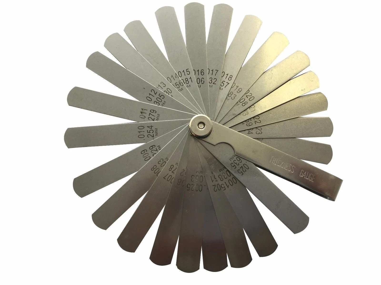 High-End Spark Plug Gapping Feeler Feeling Thickness Gauge Gage Blade Set User-Friendly