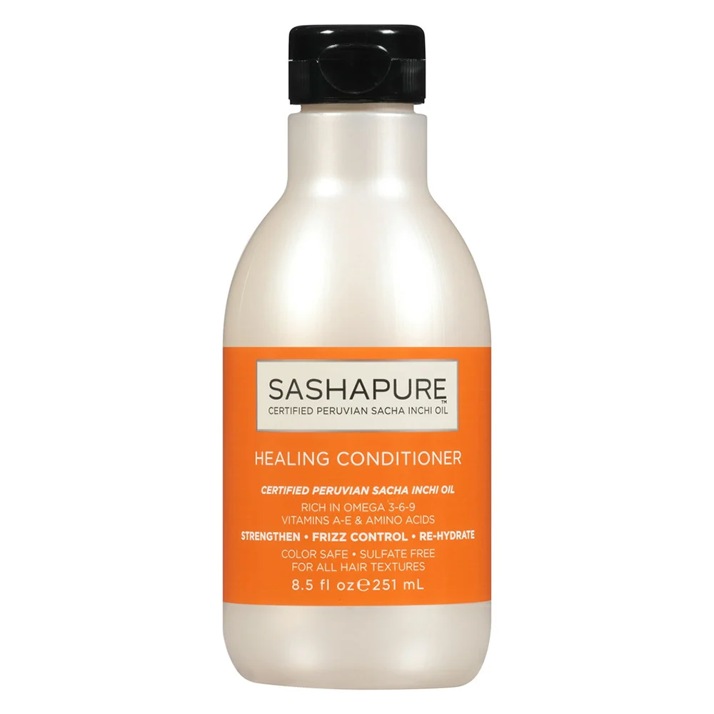 Enhanced Sashapure Healing Conditioner for frizz control 8.5 Oz Exceptional