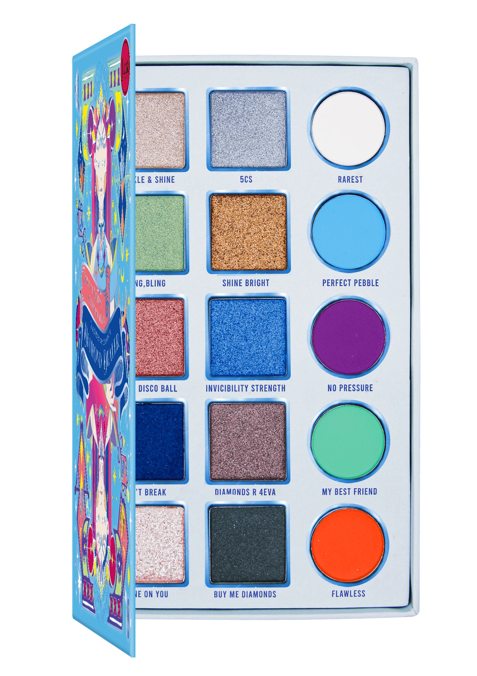 Top-Quality J.Cat Beauty Beauty House Of Queens 15 Color Palette - Hqp104 Natural