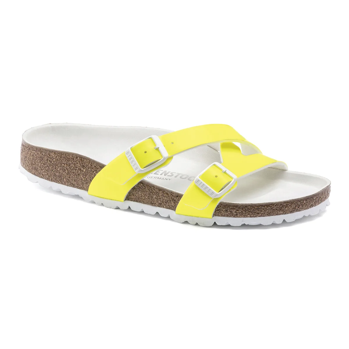 Quality Birkenstock Women's Yao Balance Birko-Flor Neon Sandals Detailed