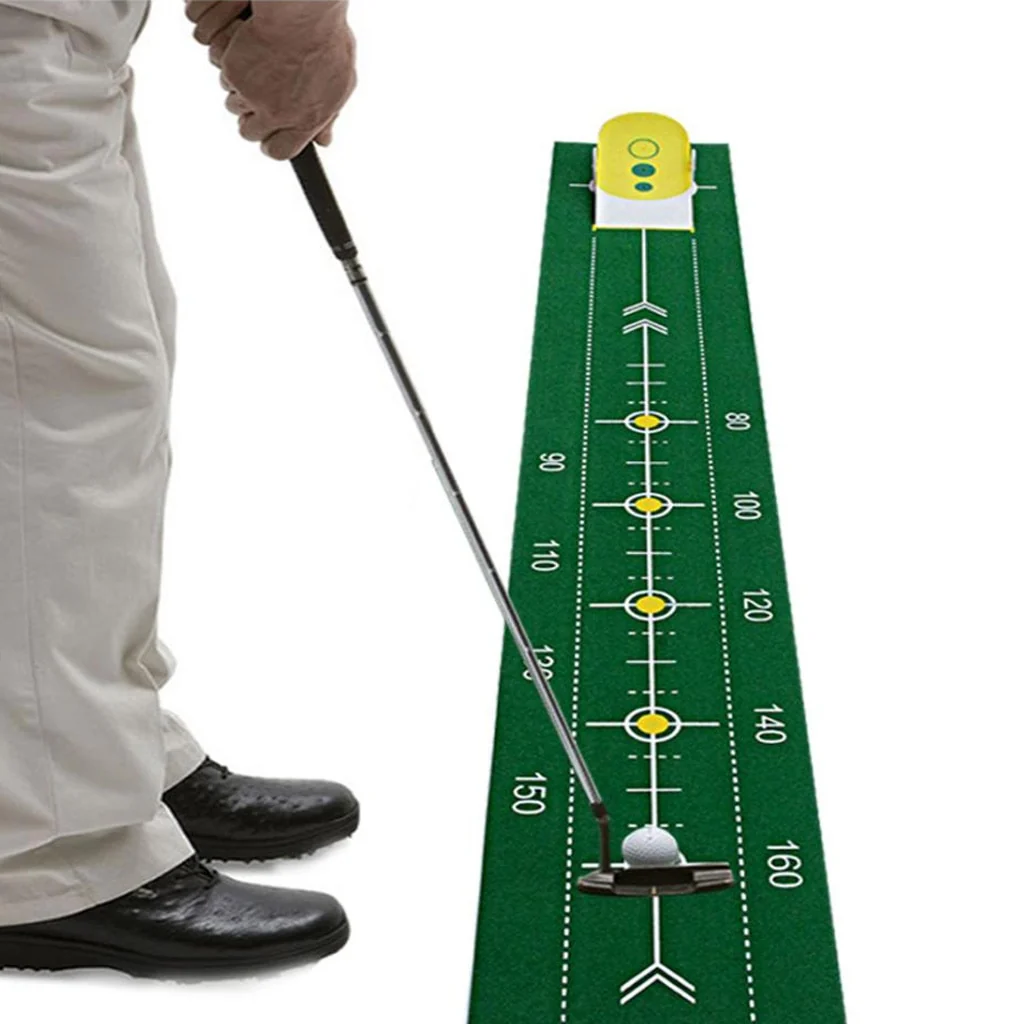 Reliable Portable Indoor Home Practice Putting Green Detailed