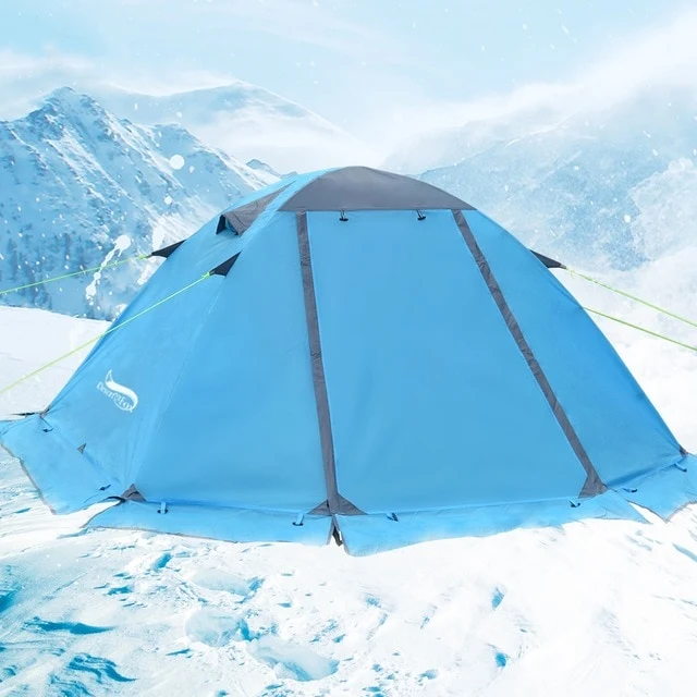 Professional Heavy Duty Cold Weather Winter Camping Snow Tent Official