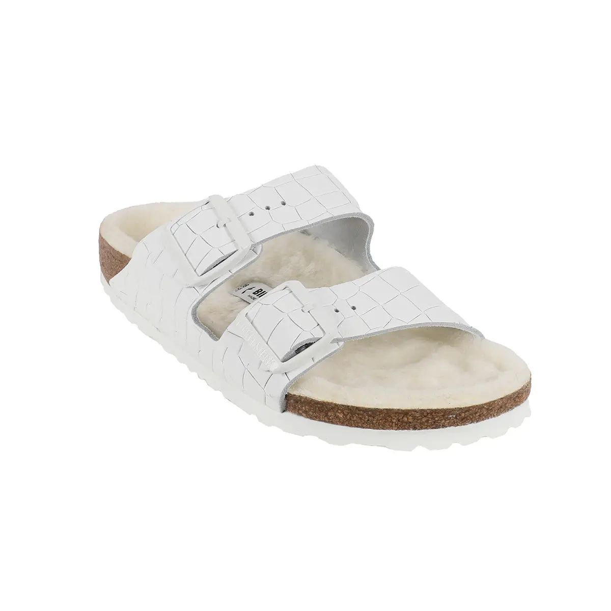 Organic Birkenstock Arizona Shearling Sandals Elegant