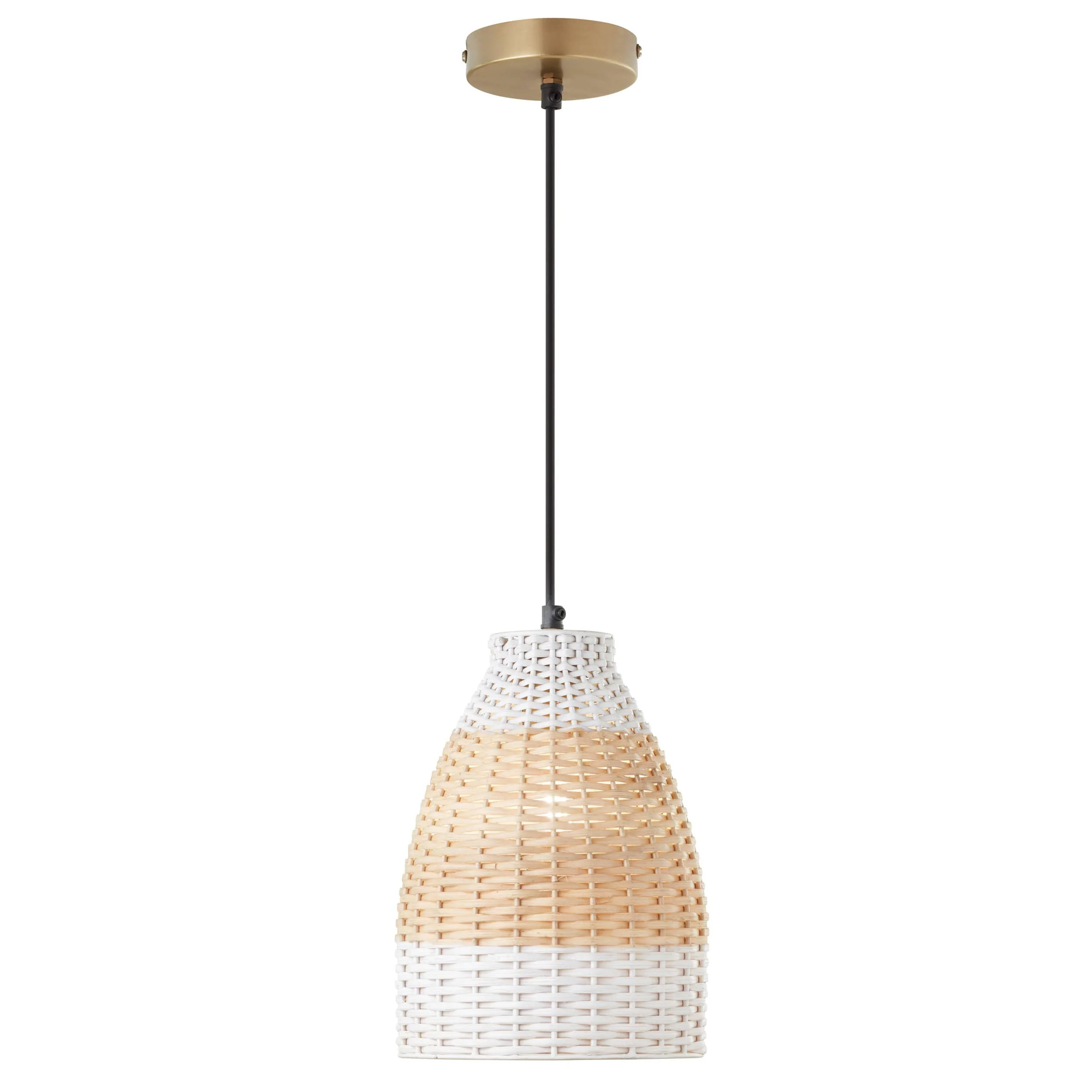 Premium Material River of Goods Wicker Hanging Lamp Smart
