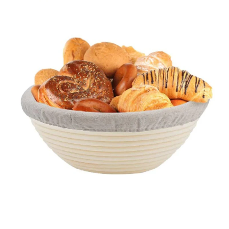 High-Grade Round Banneton Bread Proofing Basket Bowl Fine Crafted