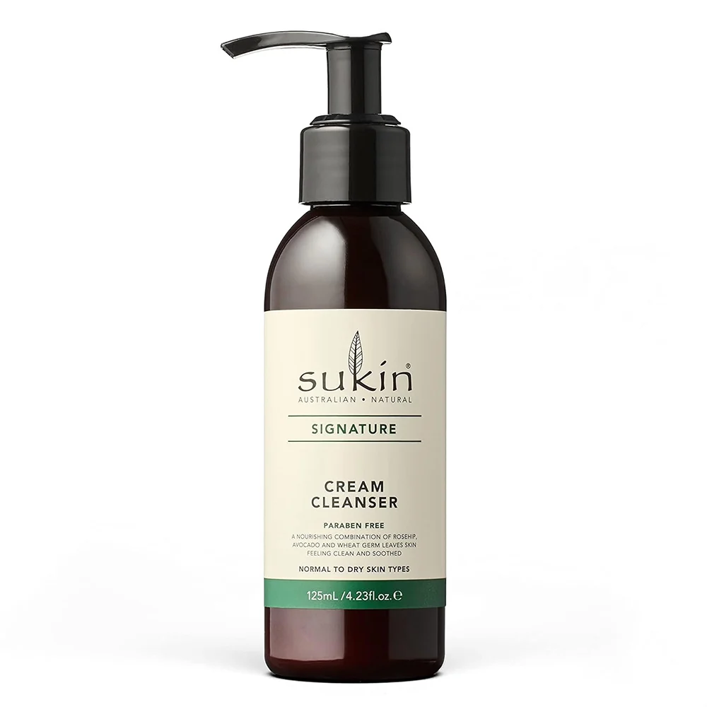 Top-Quality Sukin Naturals Signature Cream Cleanser Paraben Normal to Dry Skin 4.23Oz 125ml User-Friendly