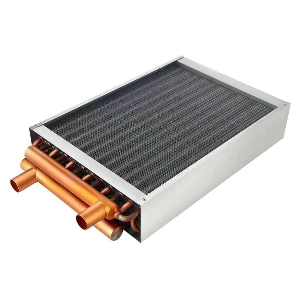Efficient Powerful Compact Water To Air Countercurrent Plate Heat Exchanger 80 000 BTU Quality